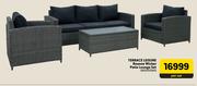 Terrace Leisure Roanne Wicker Patio Lounge Set-Per Set