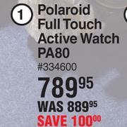 Polaroid full touch active watch pa80 sales
