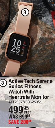 Special Active Tech Serene Series Fitness Watch With Heartrate