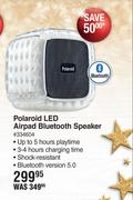 Polaroid LED Airpad Bluetooth Speaker