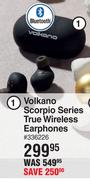 Volkano Scorpio Series True Wireless Earphones