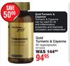 Dis-Chem Gold Turmeric & Cayenne 90 Vegecapsules