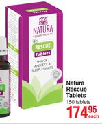 Natura Rescue Tablets 150 Tablets-Each