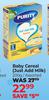 Purity Baby Cereal (Just Add Milk) Assorted-200g