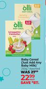Olli Baby Cereal (Just Add Any Baby Milk) Assorted-250g Each