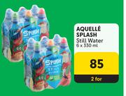 Aquelle Splash Still Water-2 x 6 x 330ml