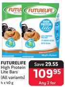 Futurelife High Protein Lite Bars (All Variants)-For 2 x 4 x 40g