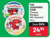 The Laughing Cow Cheese Wedges (All Variants)-120g Each