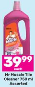 Mr Muscle Tile Cleaner Assorted-750ml Each