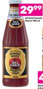 All Gold Tomato Sauce-700ml