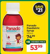 Panado Paediatric Syrup-100ml