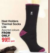 Heat Holders Thermal Socks Lite Assorted Colours-Per Pair