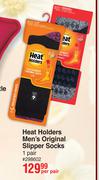 Heat Holders Men's Original Slipper Socks 1 Pair-Per Pair