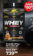 NPL Anabolic Whey  All-In-One gH Assorted-1.8kg