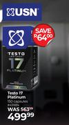 USN Testo 17 Platinum 431694-150 Capsules