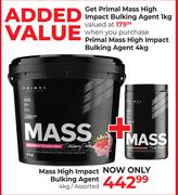 Primal Mass High Impact Bulking Agent Assorted-4kg