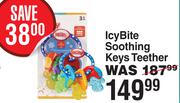 Nuby IcyBite Soothing Keys Teether