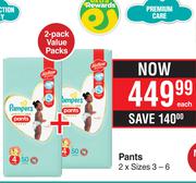 Pampers Premium Care Pants (Size 3-6)-2 Pack Value Pack