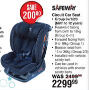 Safeway Circuit Car Seat 