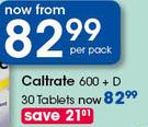 Caltrate 600+ D-30 Tablets Per Pack