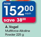 A.Vogel Multiforce Alkaline Powder-225g Each