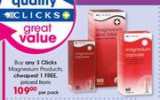 Clicks Magnesium Products-Per Pack