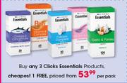 Clicks Essential Products-Per Pack