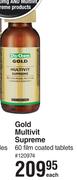 Dis-Chem Gold Multivit Supreme 60 Film Coated Tablets