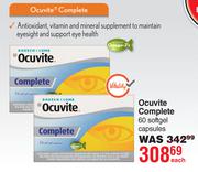 Bausch + Lomb Ocuvite Complete 60 Softgel Capsules-Each