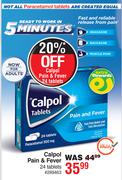 Calpol Pain & Fever 24 Tablets
