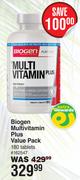 Biogen Multivitamin Plus Value Pack 180 Tablets