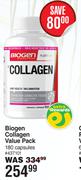 Biogen Collagen Value Pack 180 Capsules