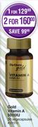 Dis-Chem Gold Vitamin A 5000IU 30 Vegecapsules-For 1