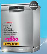 Bosch Series 4 14-Place Dishwasher SMS46N100Z