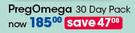 Preg Omega Plus 30 Day Pack-Per Pack