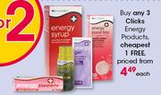 3Clicks Energy Products-Each
