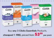 Clicks Essentials Products-Per Pack