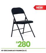 Lucy Folding Chair (D.I.Y) 40-1236