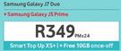 Samsung Galaxy J7 Duo 4G-On Smart Topup XS+ & Free Samsung Galaxy J5 Prime-On uChoose Flexi 60
