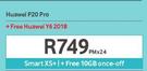 Huawei P20 Pro 4G-On Smart XS+ & Free Huawei Y6 2018 4G-On uChoose Flexi 60
