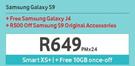 Samsung Galaxy S9 4G-On Smart XS+ & Free Samsung Galaxy J4 4G-On uChoose Flexi 60