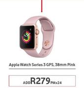 Apple Watch Series 3 GPS, 38mm Pink
