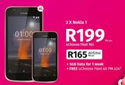 2 x Nokia 1 4G-On uChoose Flexi 165 + On uChoose Flexi 60