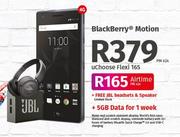 Blackberry Motion 4G-On uChoose Flexi 165 Free JBL Headsets & Speaker