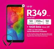 LG Q7 4G-On Smart XS+ Free LG Tone Series Stereo Bluetooth Headsets