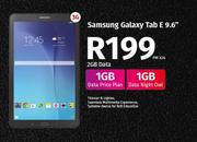 Samsung Galaxy Tab E 9.6" 3G-On 2GB Data