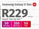 Samsung Galaxy J7 Dup 4G-On Smart Top Up XS+