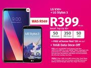 LG V30+ 4G-On Smart Top Up XS+ Free LG Stylus 3-On uChoose Flexi 120