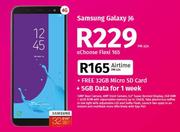 Samsung Galaxy J6 4G-On uChoose Flexi 165 Free 32GB Micro SD Card