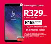 Samsung Galaxy A6+ 4G-On uChoose Flexi 165 Free 64GB Micro SD Card
